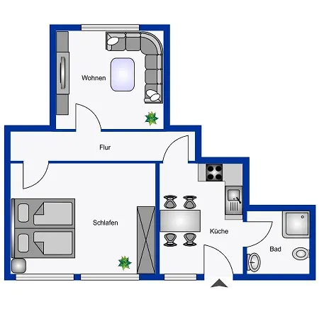 Haus Kormoran * 보르쿰